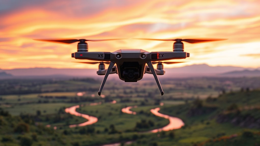 advanced drone with stability