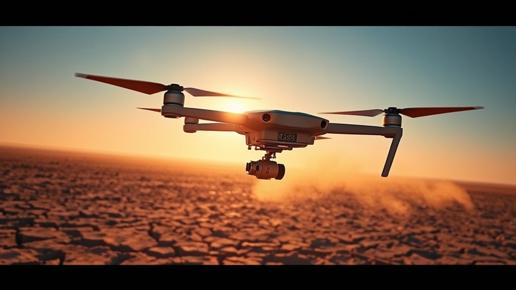 avoid drones in heat