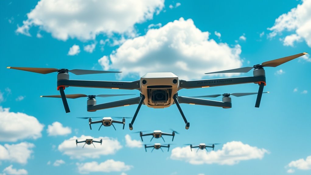 big drone size ranges