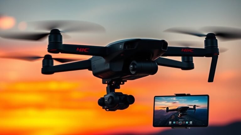 black falcon 4k drone features