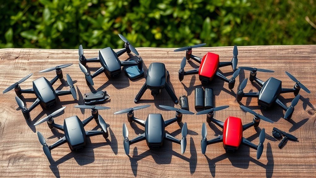 bwine drone model comparison