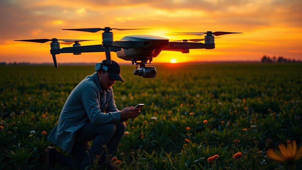 calibrate drone before flight