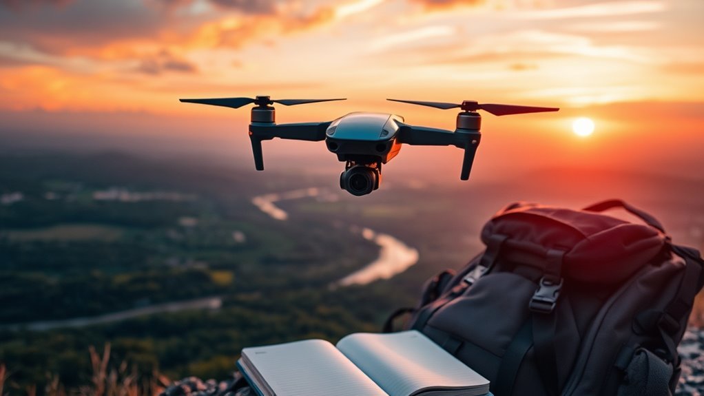 compact portable efficient drone