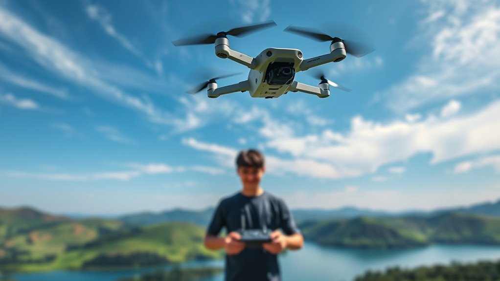 compact powerful safe drone