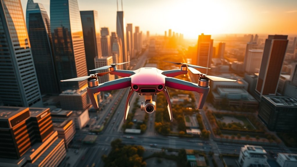 compact powerful urban drone