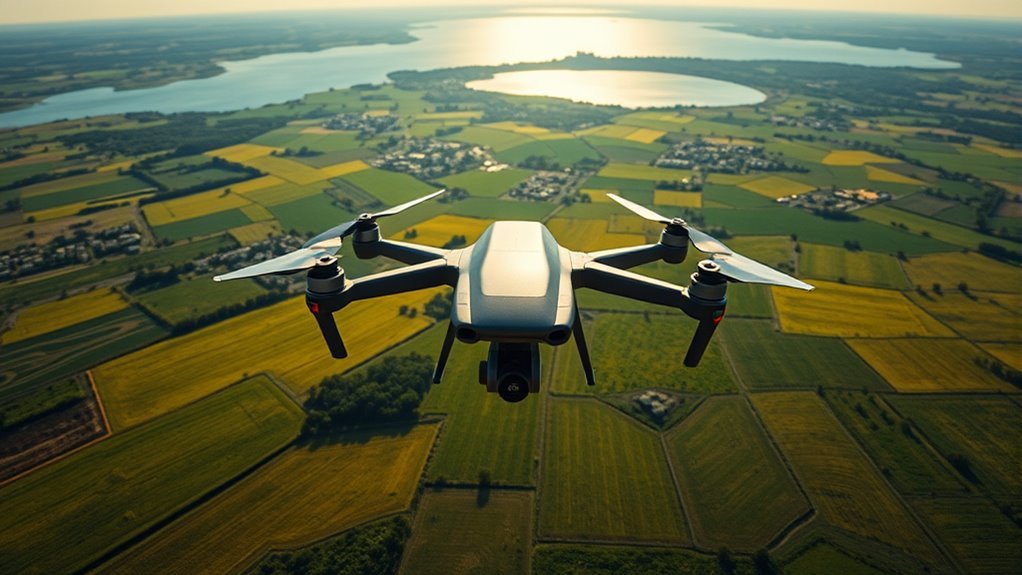 consumer drone flight distances
