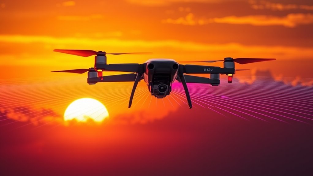consumer drone frequency bands