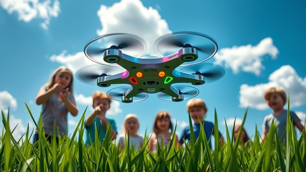 creative flying and photography