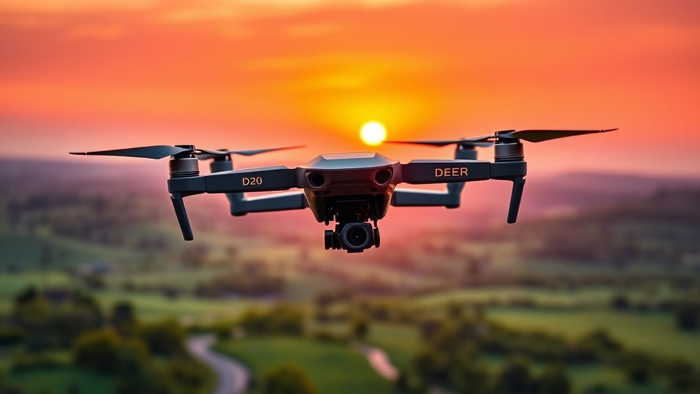 deerc d20 drone performance