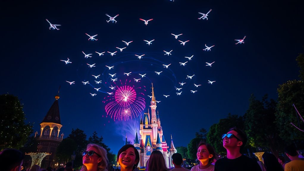 disney drone show viewing spots