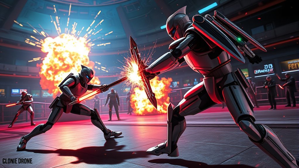 diverse weapons strategic upgrades