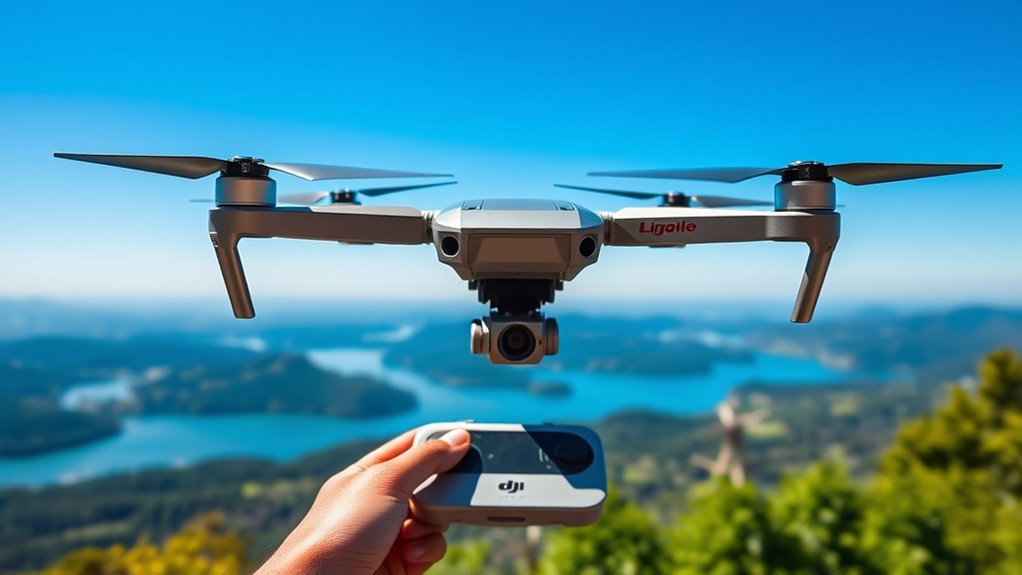 dji flip drone highlights features