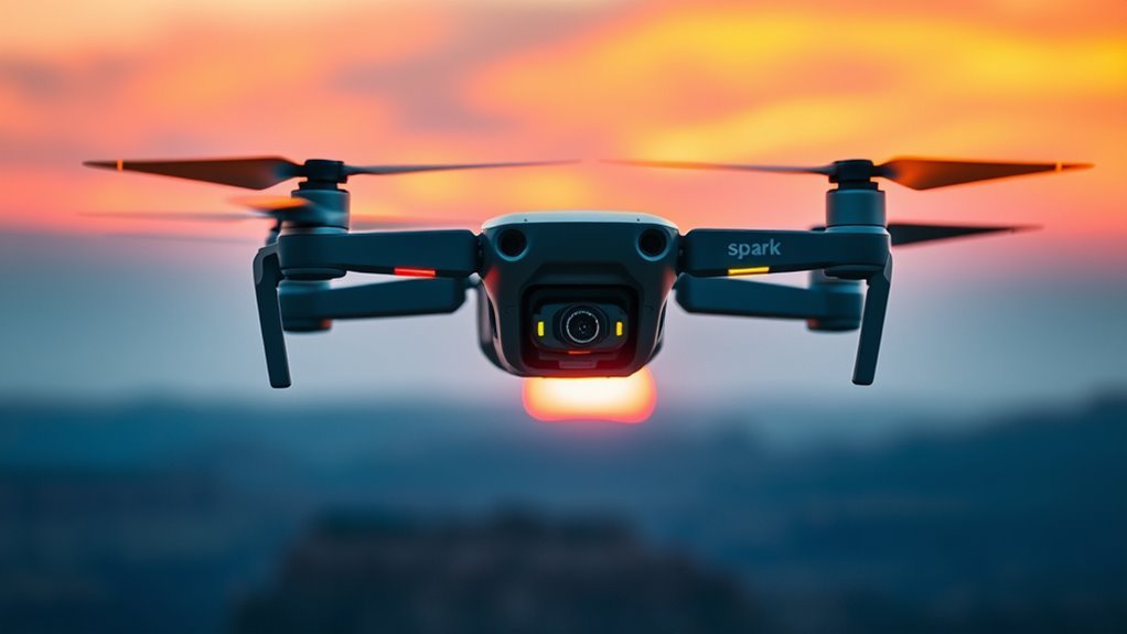 dji spark drone highlights