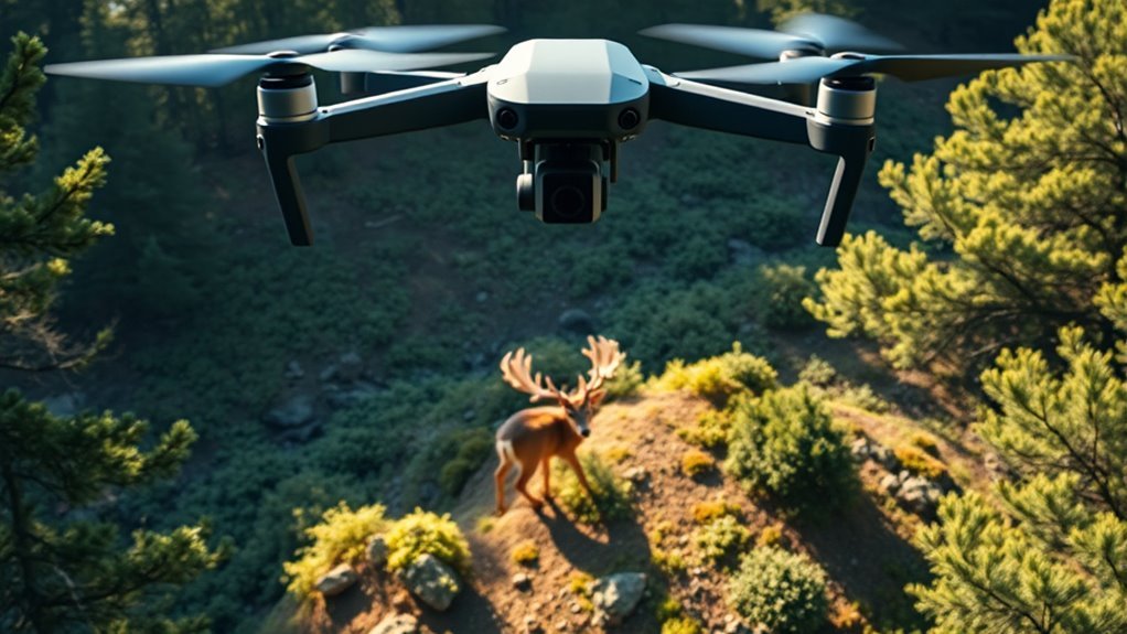 drone assisted deer recovery techniques