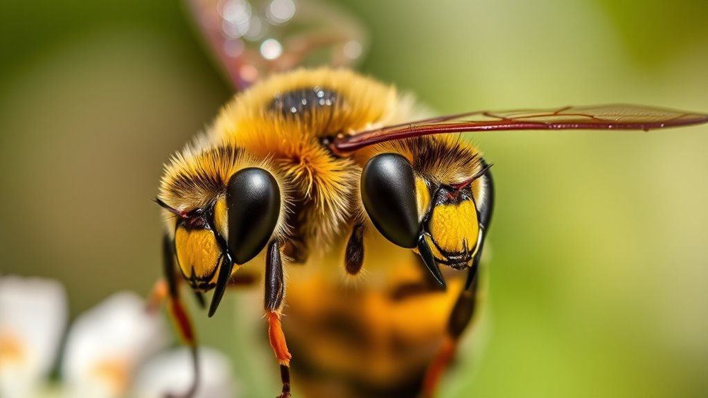 drone bees are male