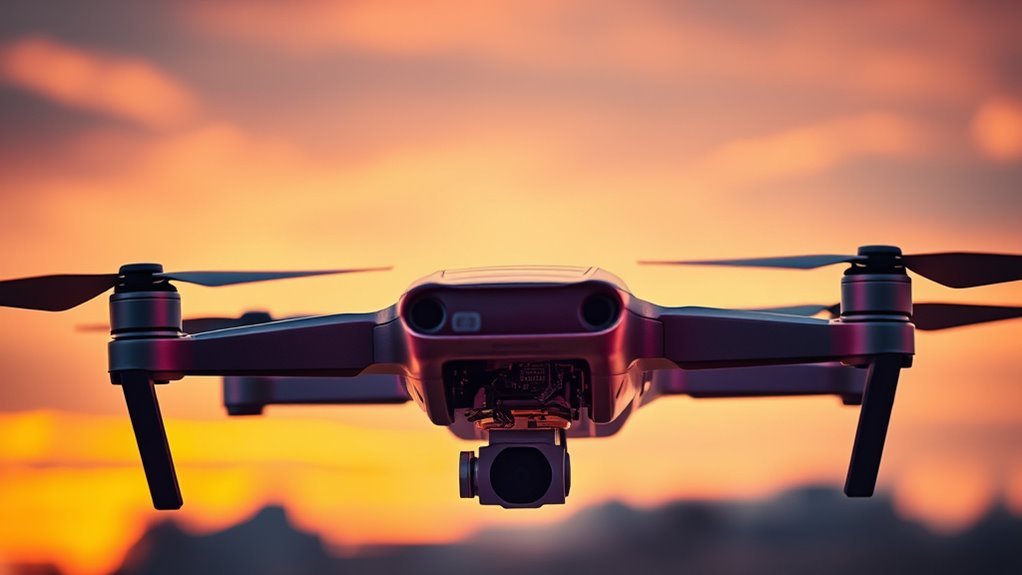 drone communication frequency bands