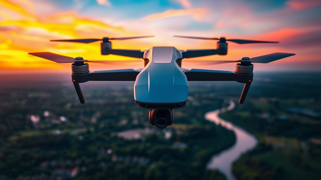 drone communication frequency bands