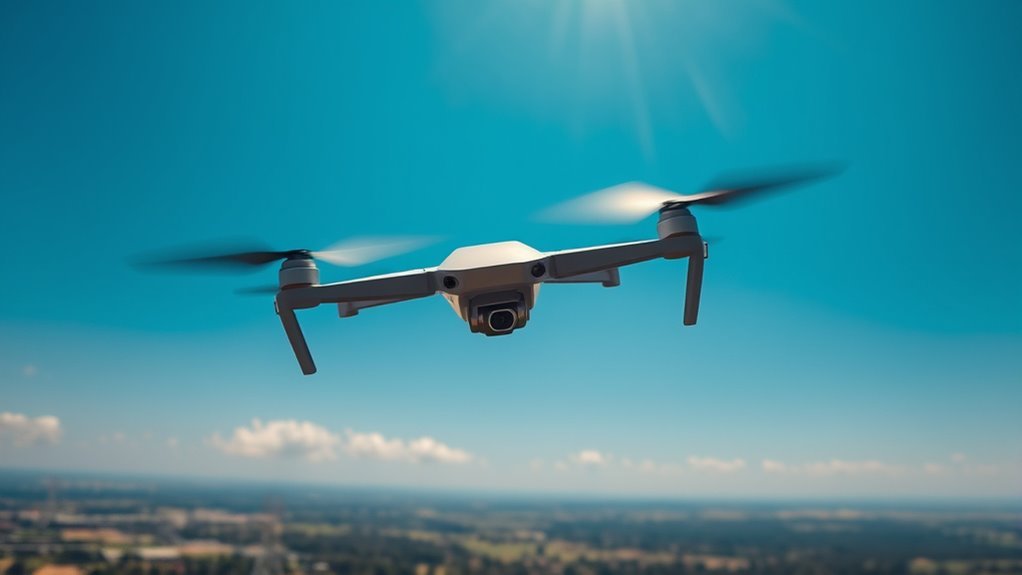drone communication signal modulation