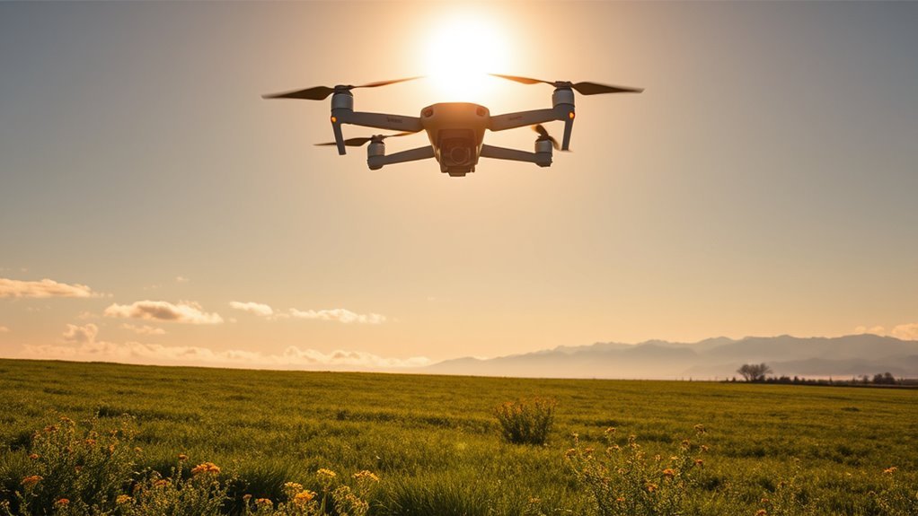 drone flight time ranges