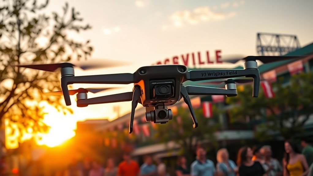 drone flying regulations wrigleyville