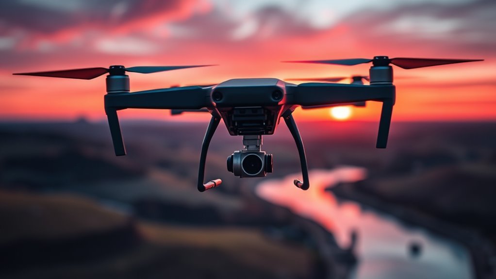 drone gimbal stability features