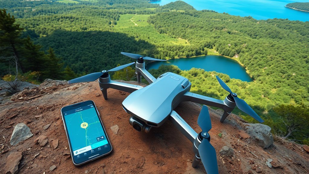 drone gps tracking method