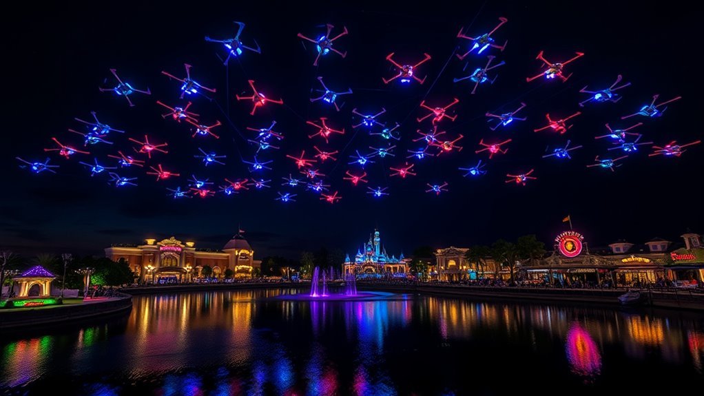 drone light display spectacle