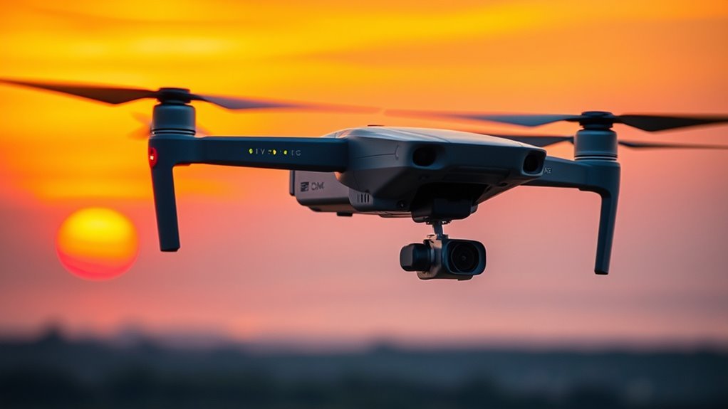 drone orientation and stability