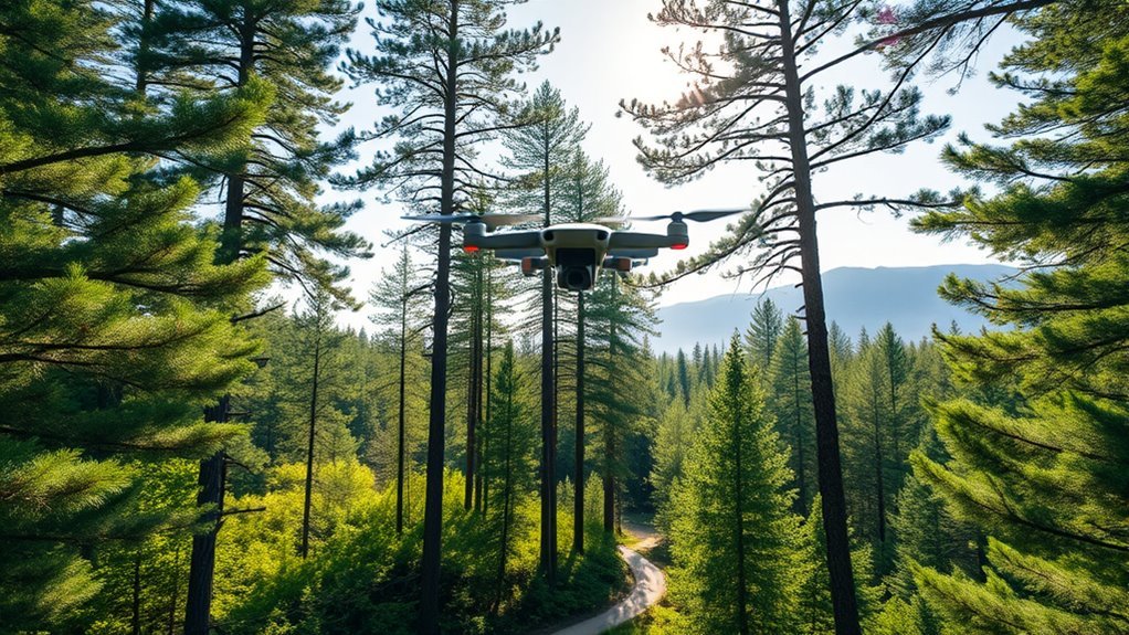 drone regulations in forests