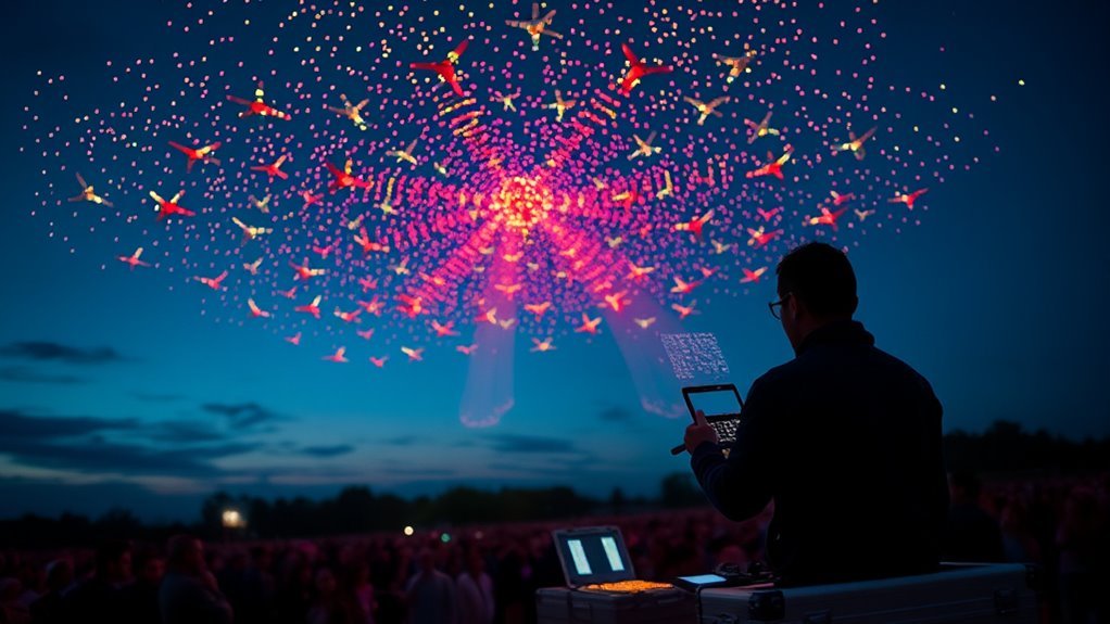 drone show production process