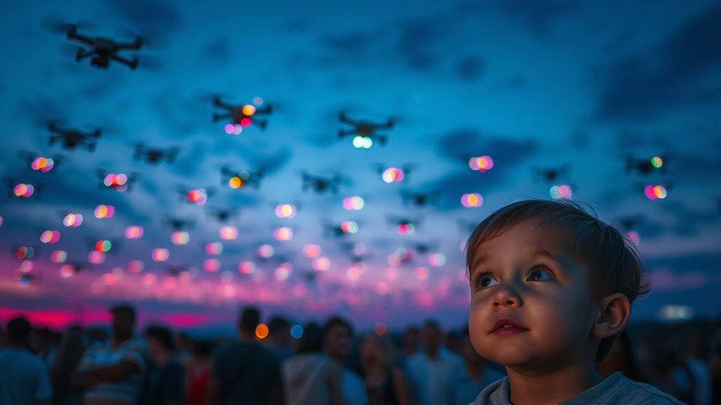 drone show start time