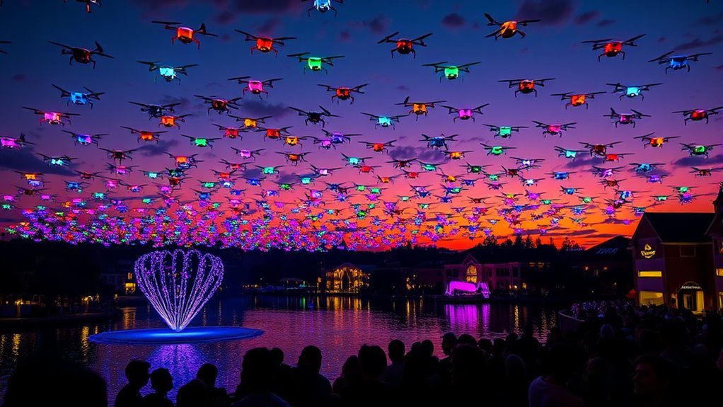 drone show start time