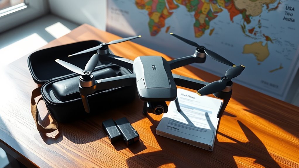 drone travel preparation checklist
