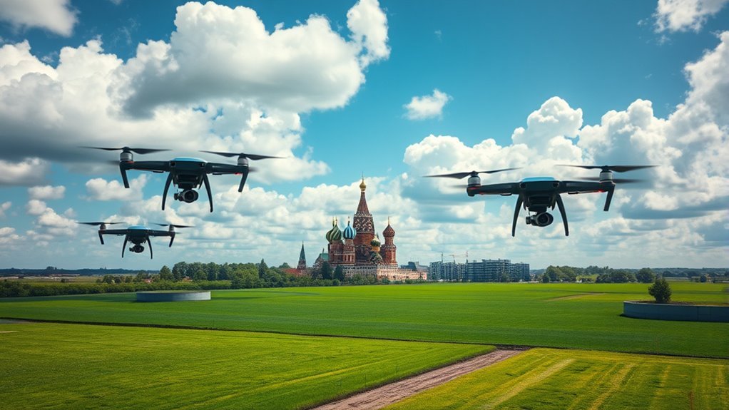 drone usage regulations russia