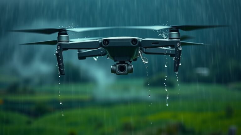 drones may malfunction in rain