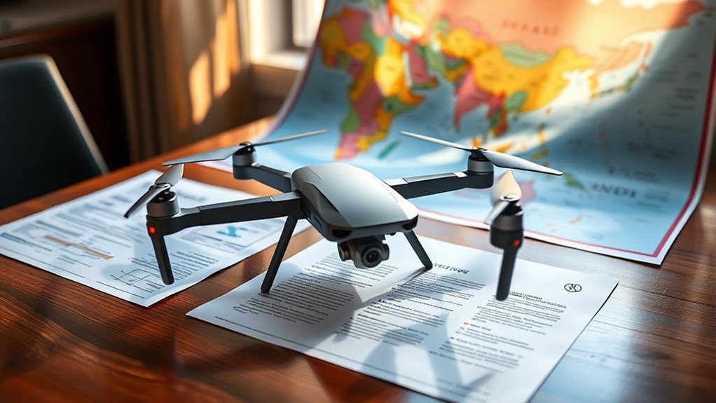 drones regulations for international flights