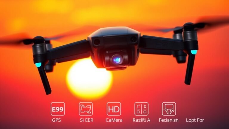 e99 drone s essential features