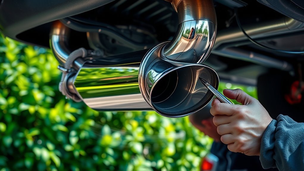 exhaust modifications reduce drone