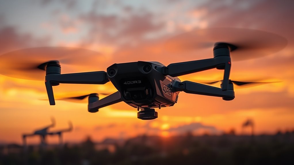 extended drone flight efficiency