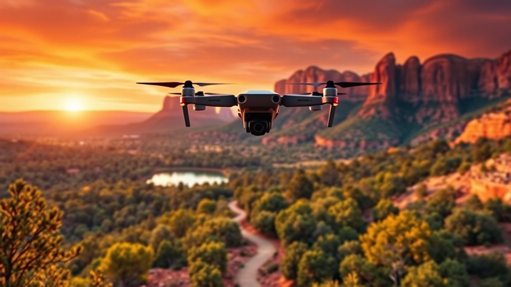 follow sedona s drone regulations