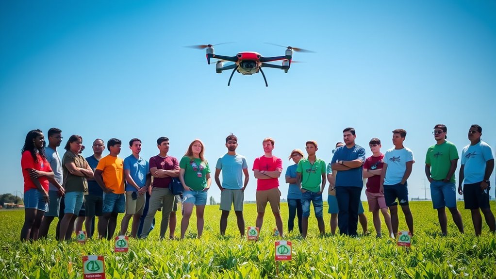 hands on drone operation training