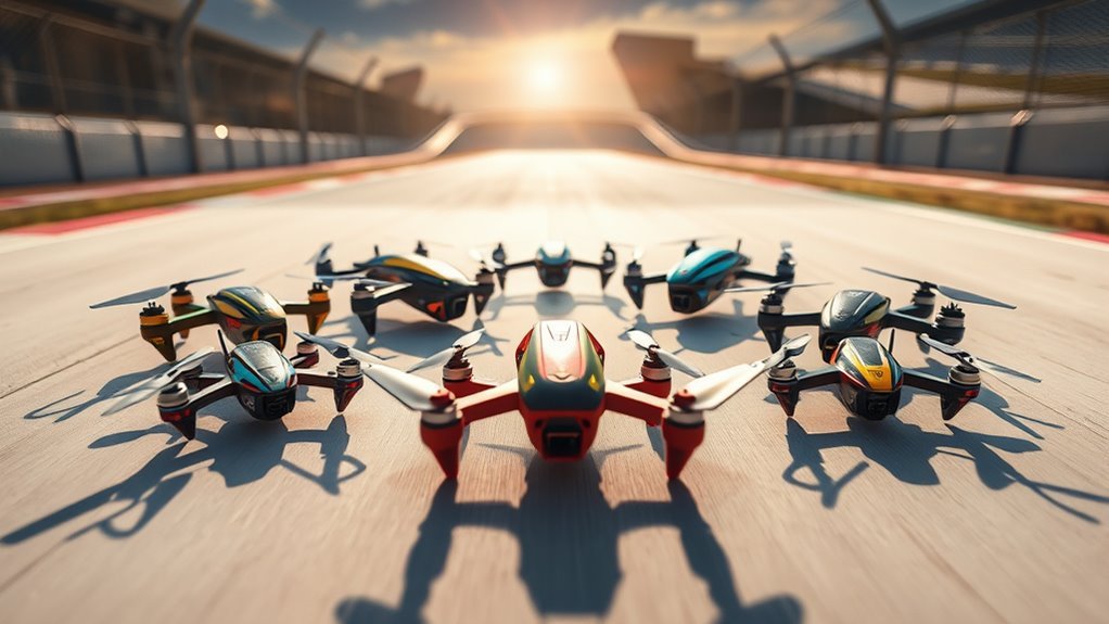 high performance fpv racing drones