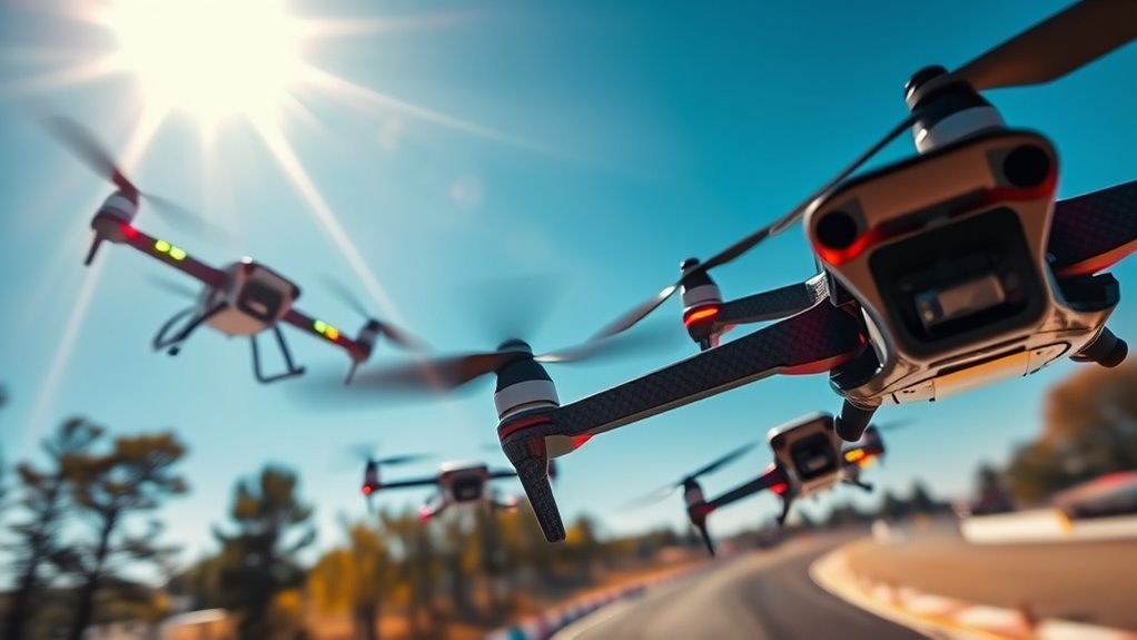 high performance racing drone