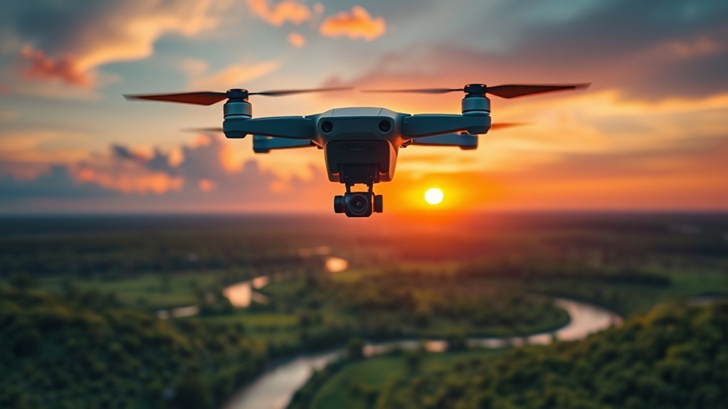 high quality aerial imagery stability