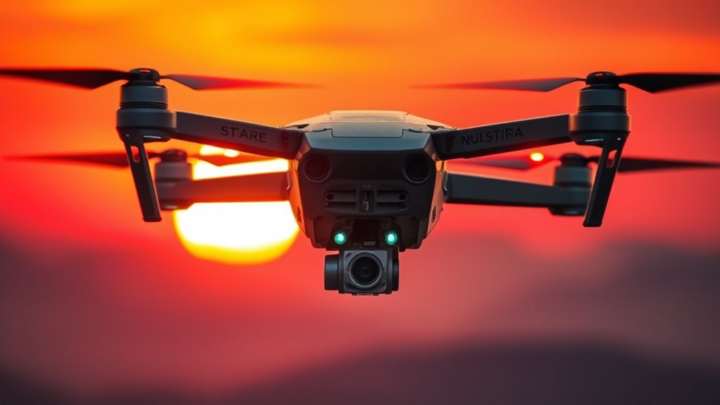 high quality aerial imagery stability