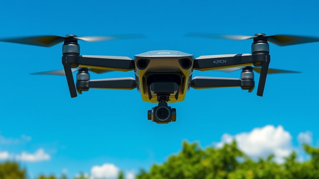 high resolution drone camera capabilities