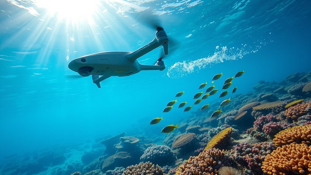 high resolution underwater footage