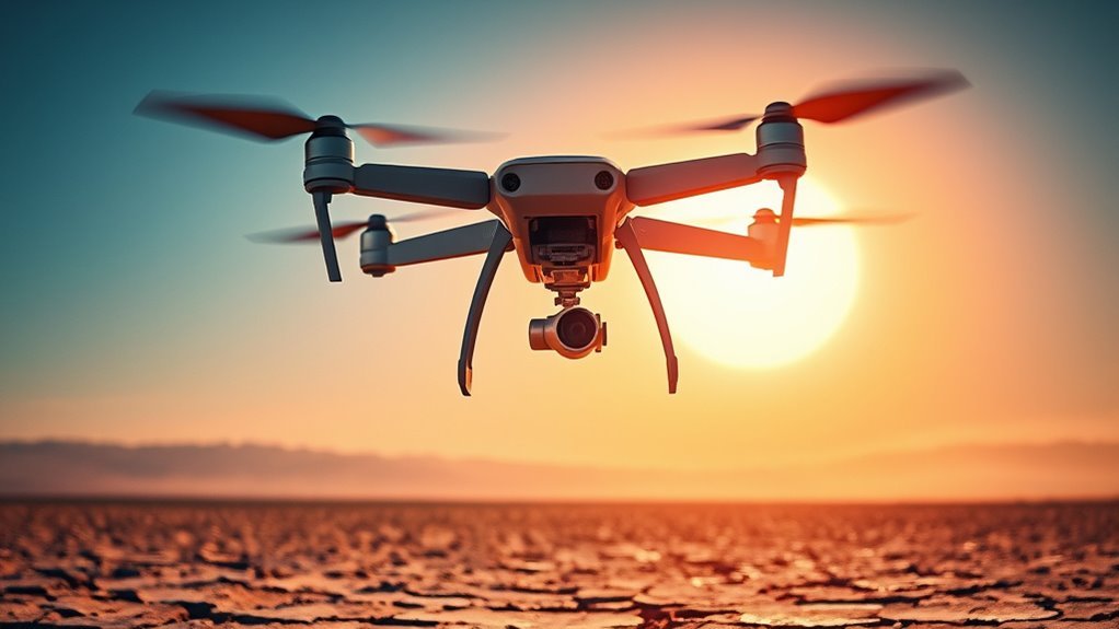 high temperatures hinder drone performance