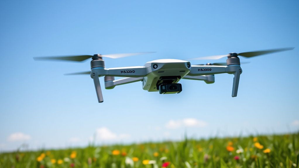 hs120d drone performance review