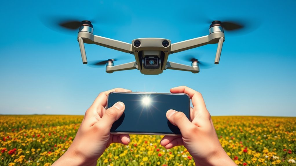 identify drone frequency intensity